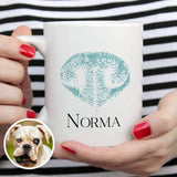 Personalized Pet Nose Print Mug