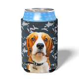 Personalized Pet Can Koozie - Camouflage