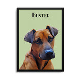 Personalized Pet Color Portrait Prints