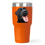 Personalized Dog Ringneck Travel Tumbler 30oz