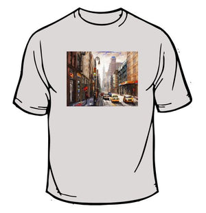 Painted City Scenic T-Shirt