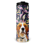 Personalized Pet Skinny Tumbler 16oz - Paisley