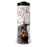 Personalized Pet Skinny Tumbler 16oz - Paisley