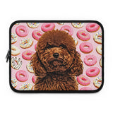 Personalized Pet Laptop Sleeve - Donuts