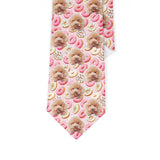 Personalized Pet Face Necktie - Donuts