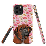 Personalized Pet iPhone Tough Case - Donuts