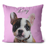 Personalized Pet Portrait Pillow