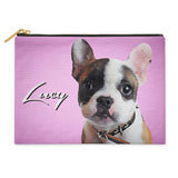 Personalized Pet Portrait Accessory Pouch