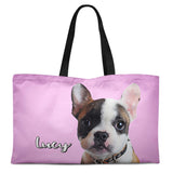 Personalized Pet Weekender Tote Bag