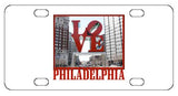 Philadelphia Love Park License Plate