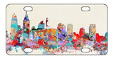 Philadelphia Skyline License Plate