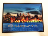 Philadelphia Skyline - Sunset Plaque