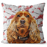 Personalized Pet Pillow - Sakura