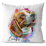 Personalized Pet Pillow - Neon Color Style