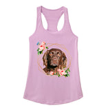 Personalized Rose Pet Tank Top