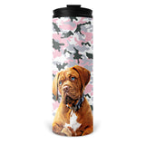 Personalized Pet Skinny Tumbler 16oz - Camouflage