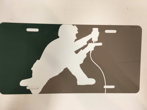 U.S. Military Combat Medic License Plate