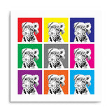 Personalized Pet Pop Art Prints - Square Print