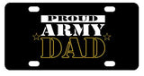 Proud Army Dad License Plate