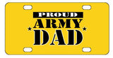 Proud Army Dad License Plate