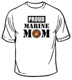 Proud Marine Mom T-Shirt