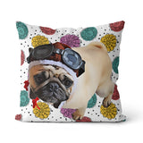 Personalized Pet Fun Flower Pillow