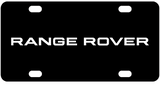 Range Rover License Plate