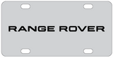 Range Rover License Plate