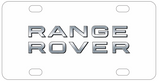 Range Rover License Plate