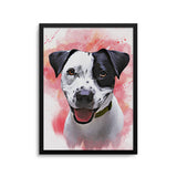 Personalized Pet Portrait Prints - Watercolor Illustration