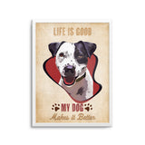 Personalized Pet Portrait Prints - Retro Style