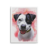 Personalized Pet Portrait Prints - Watercolor Illustration