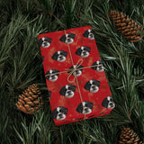 Personalized Pet Holiday Wrapping Paper - Wintry