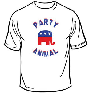 Party Animal Republican T-Shirt