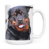 Personalized Dog Portrait Mug