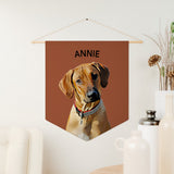 Personalized Pet Wall Pennant