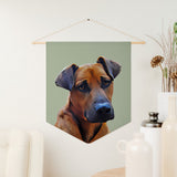 Personalized Pet Wall Pennant