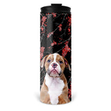 Personalized Pet Skinny Tumbler 16oz - Sakura