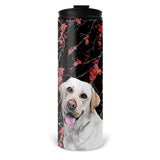 Personalized Pet Skinny Tumbler 16oz - Sakura