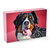 Personalized Pet Acrylic Block - Color