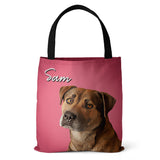 Personalized Dog Tote Bag