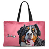 Personalized Pet Weekender Tote Bag