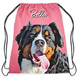 Personalized Pet Drawstring Bag