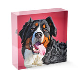 Personalized Pet Acrylic Block - Color