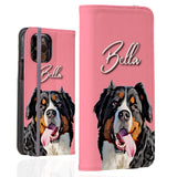 Personalized Dog Wallet iPhone Case