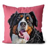 Personalized Pet Portrait Pillow