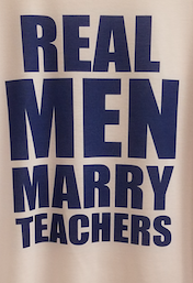 Real Men Marry Teachers T-Shirt