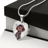 Personalized Luxury Pet Necklace - Heart