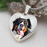 Personalized Luxury Pet Necklace - Heart