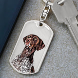 Personalized Pet Keychain - Dog Tag